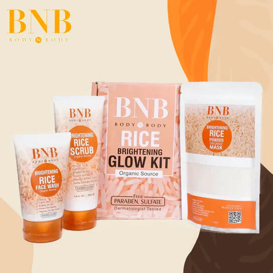 Radiant Glow Rice Facial Kit -  3 in 1