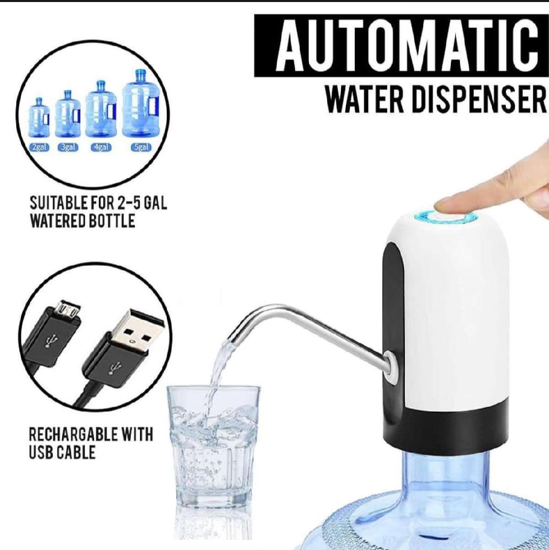 Portable Electric Water Dispenser USB Rechargeable | Automatic Pump